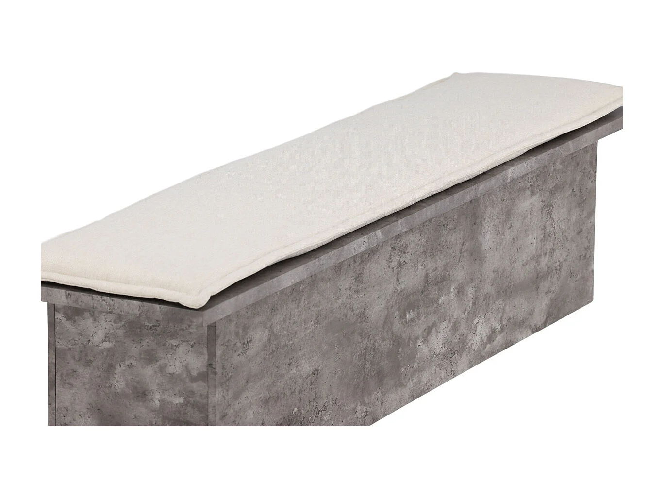 Kellogg Sitzbank grau.