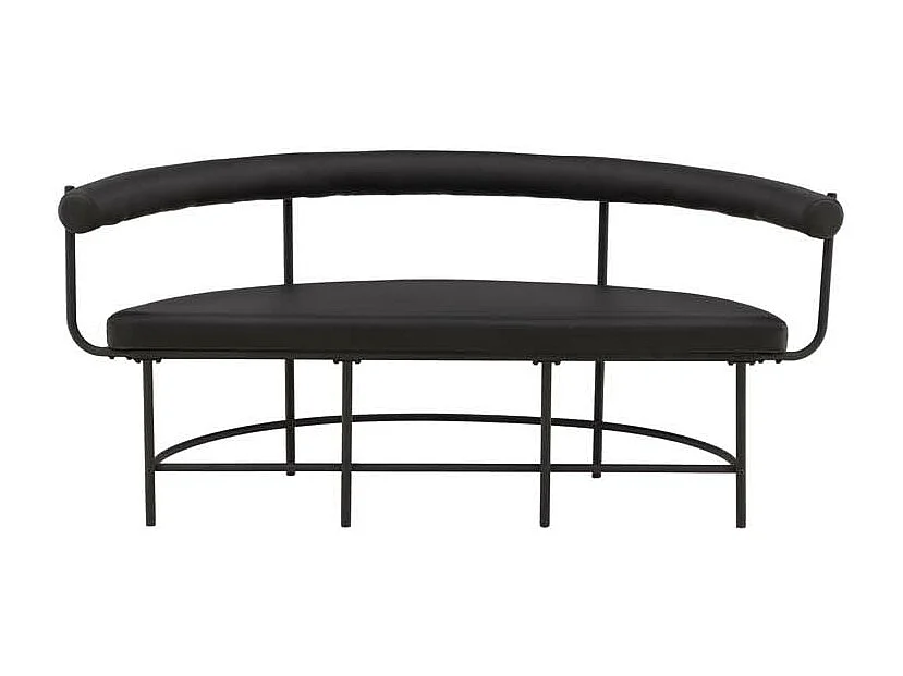 Banc Design "Stallhagen X Josefin" 165cm Noir