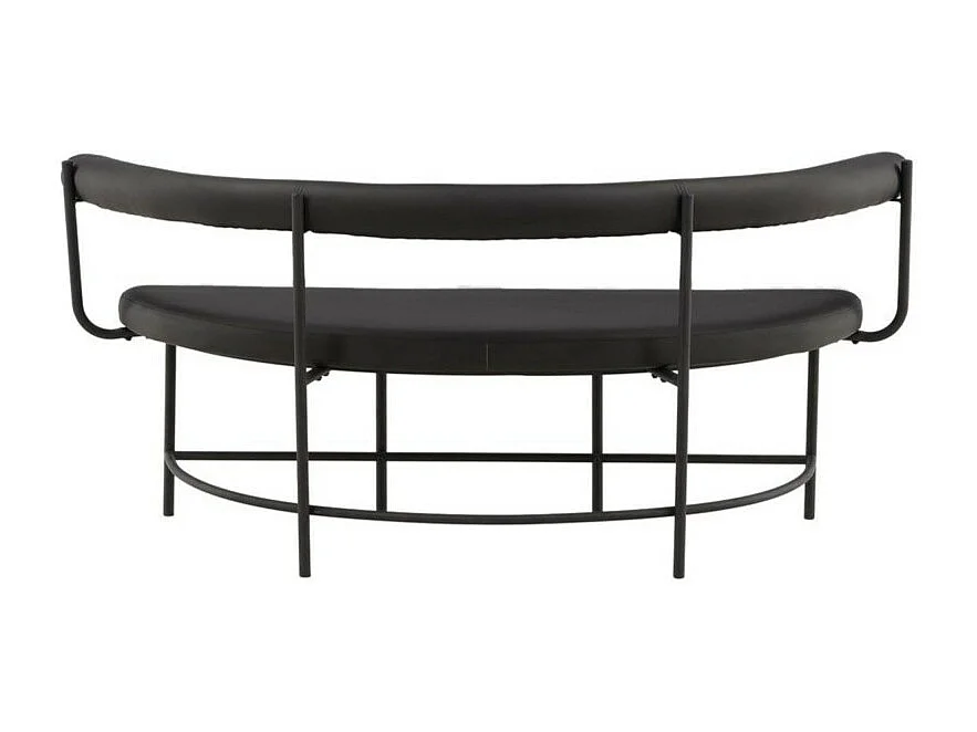 Banc Design "Stallhagen X Josefin" 165cm Noir