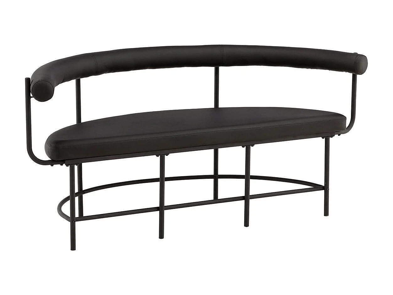 Stallhagen bank zwart.