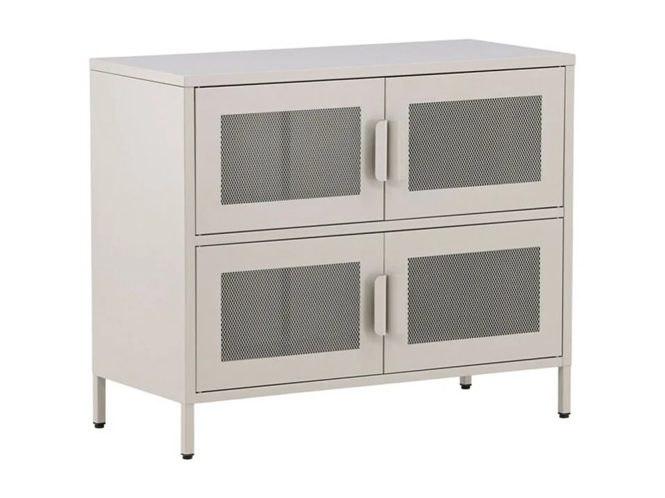 Nett dressoir 4 deuren beige.