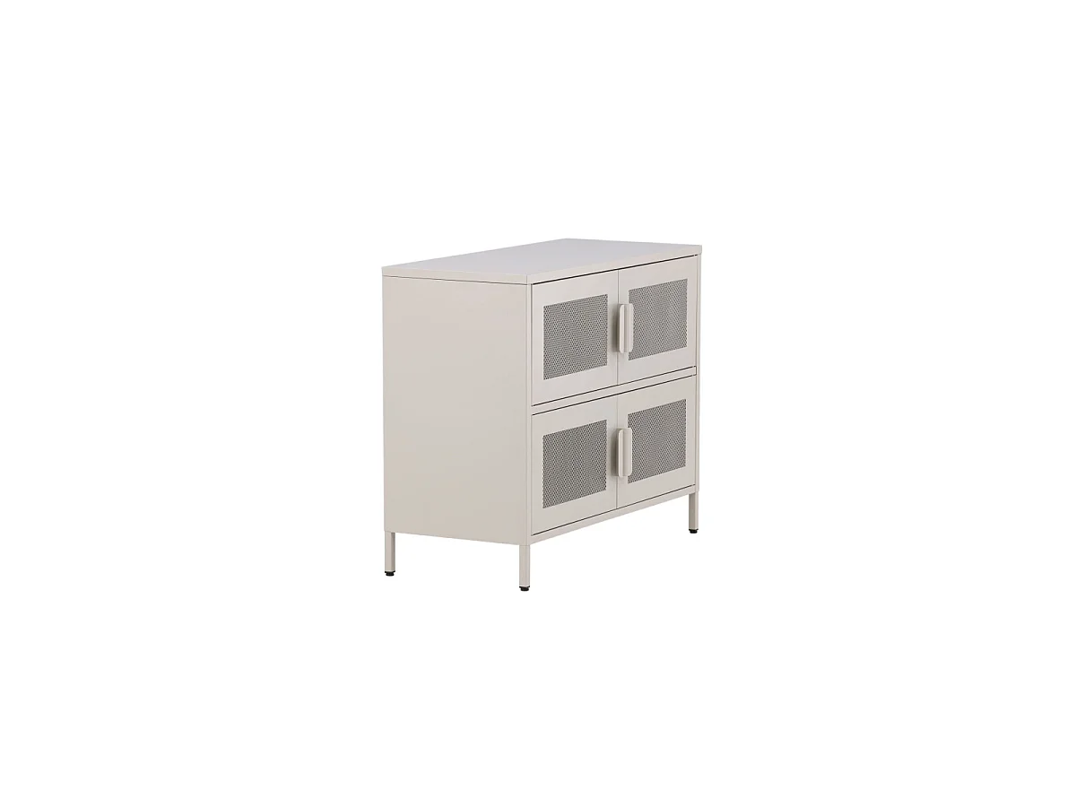 Nett dressoir 4 deuren beige.