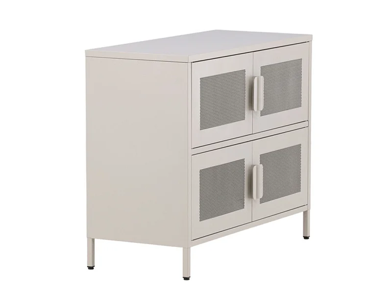 Nett dressoir 4 deuren beige.