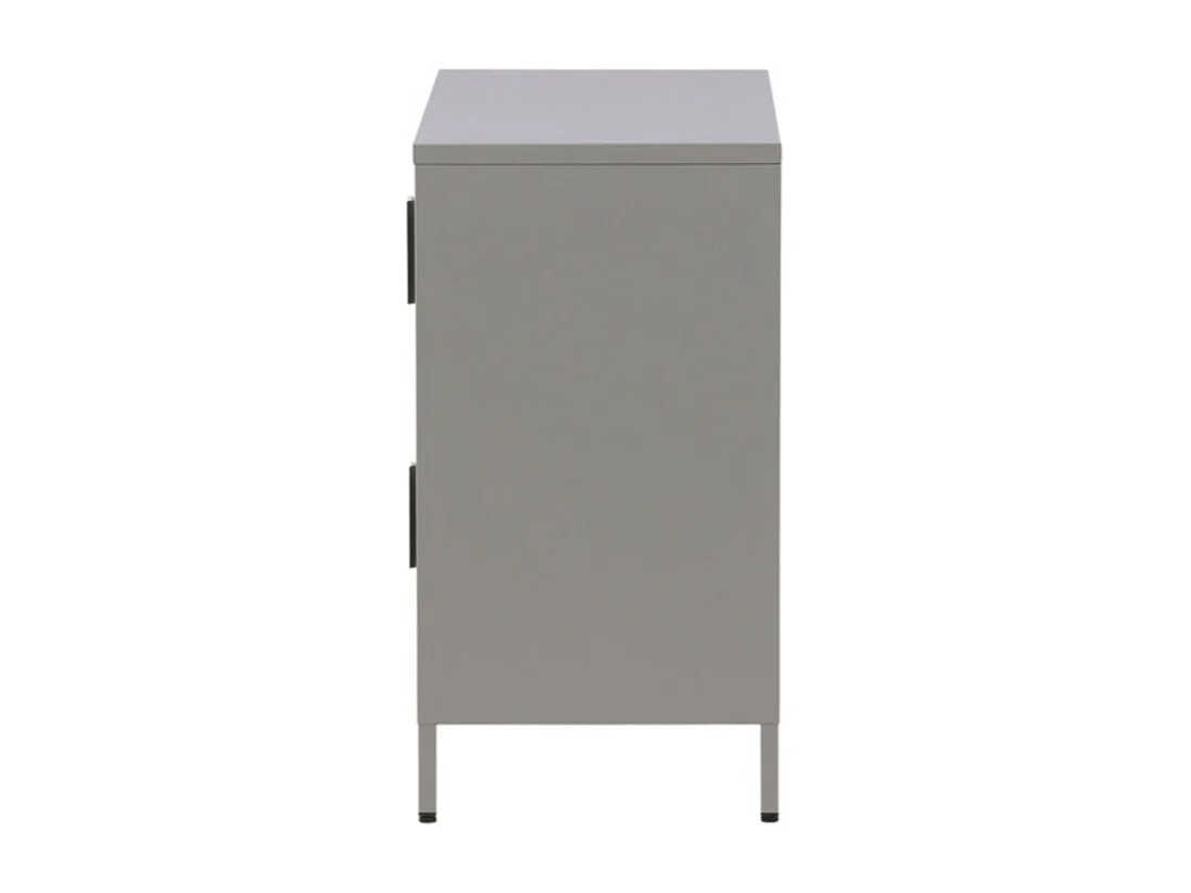 Nett Sideboard 4 Türen hellgrau.