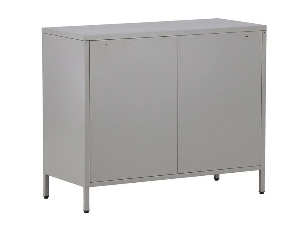 Nett Sideboard 4 Türen hellgrau.