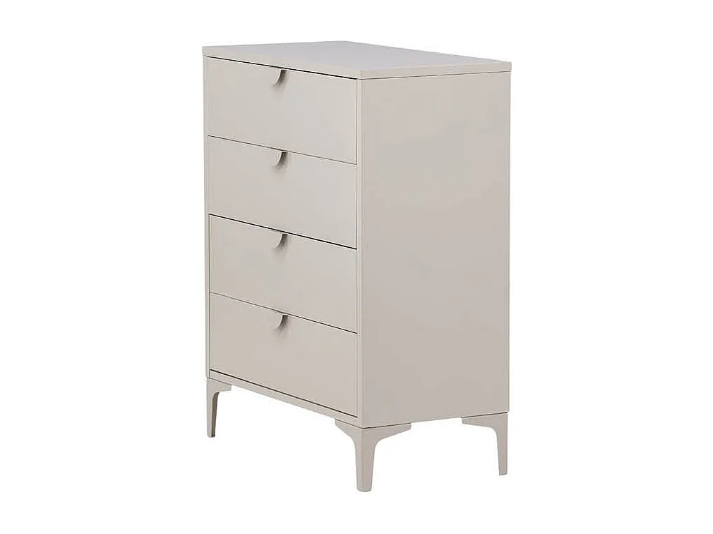 Piring Kommode 4 Schubladen beige.