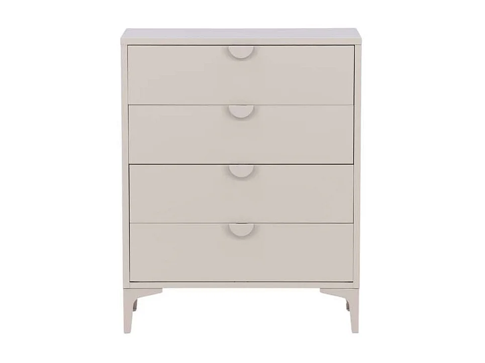 Piring kommode 4 laden beige.