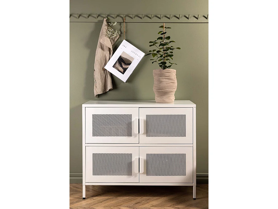 Nett dressoir 4 deuren wit.