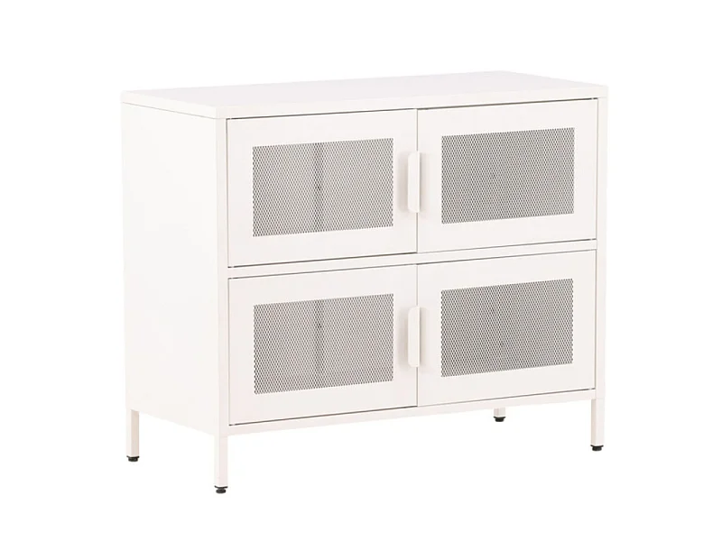 Nett dressoir 4 deuren wit.