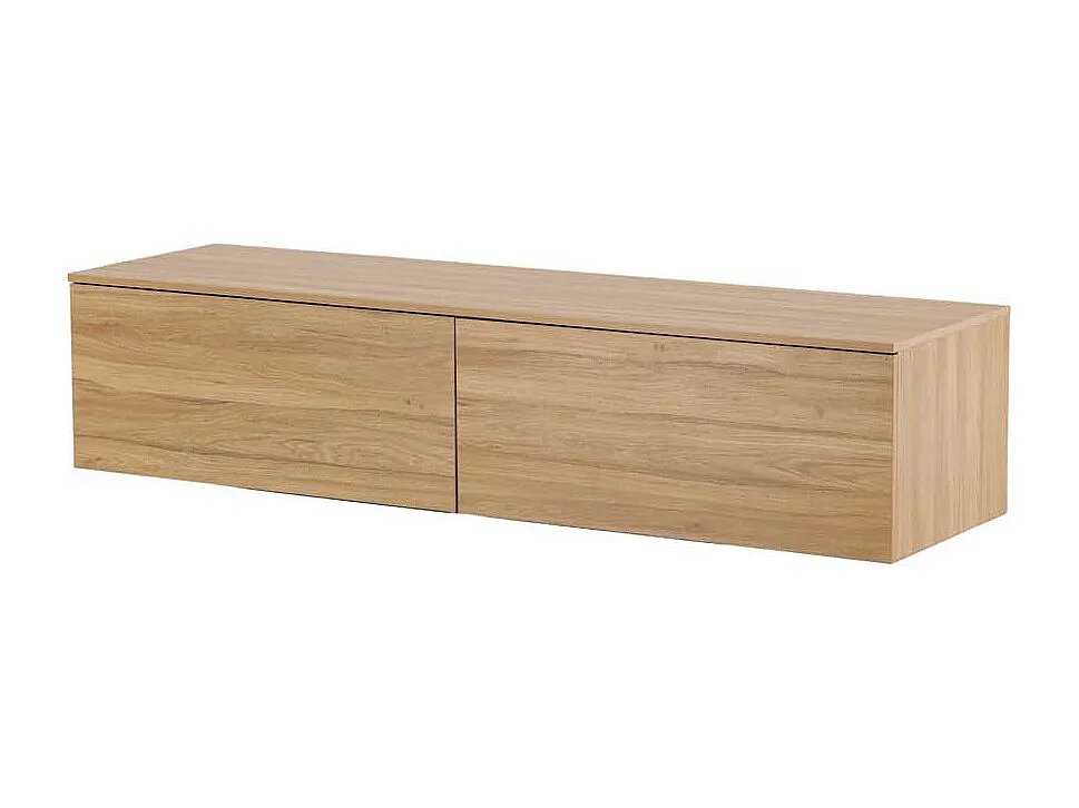 Meuble TV en Bois "Frihamn" 160cm Naturel