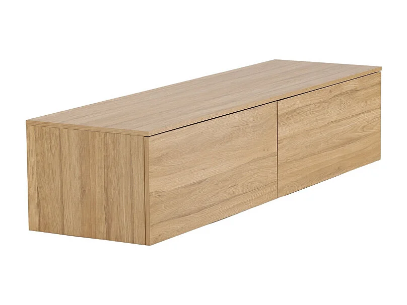 Meuble TV en Bois "Frihamn" 160cm Naturel