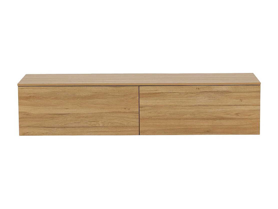 Meuble TV en Bois "Frihamn" 160cm Naturel