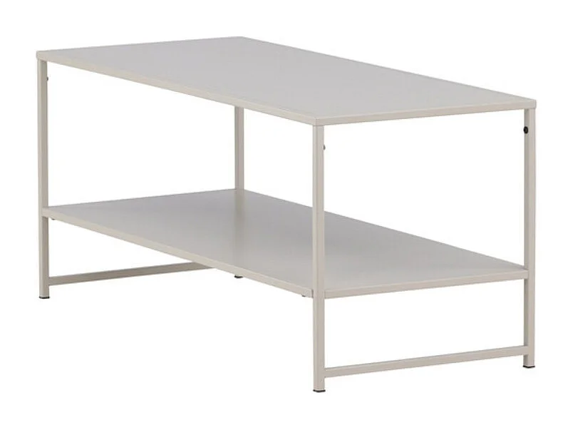 Staal table basse , table d'appoint beige.
