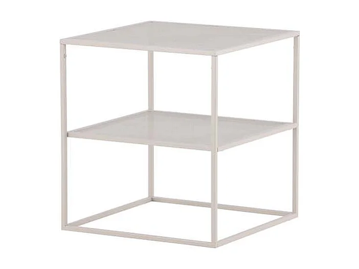 Netz table basse , table d'appoint beige.