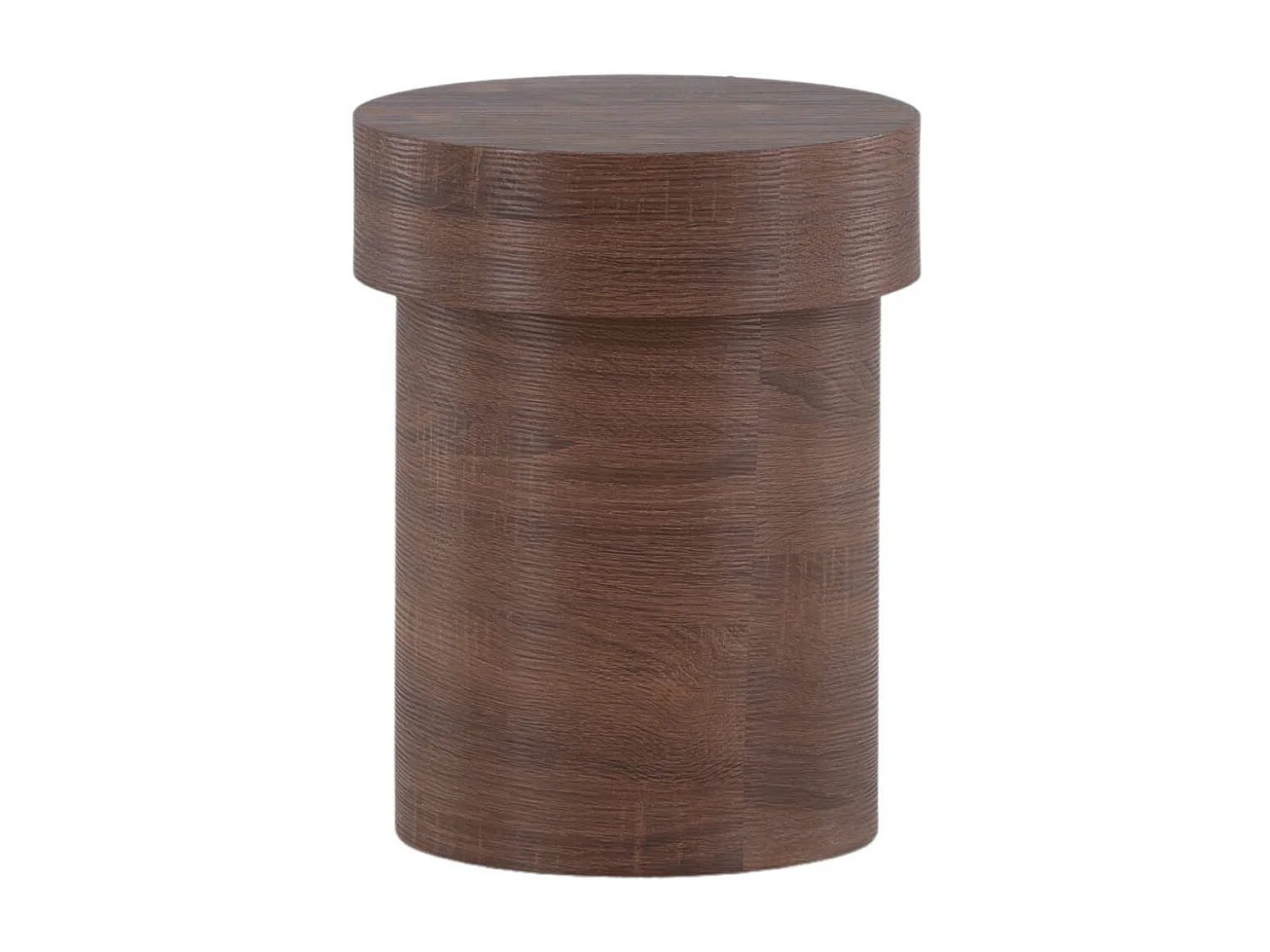 Table d'Appoint Design "Malung" 35cm Marron