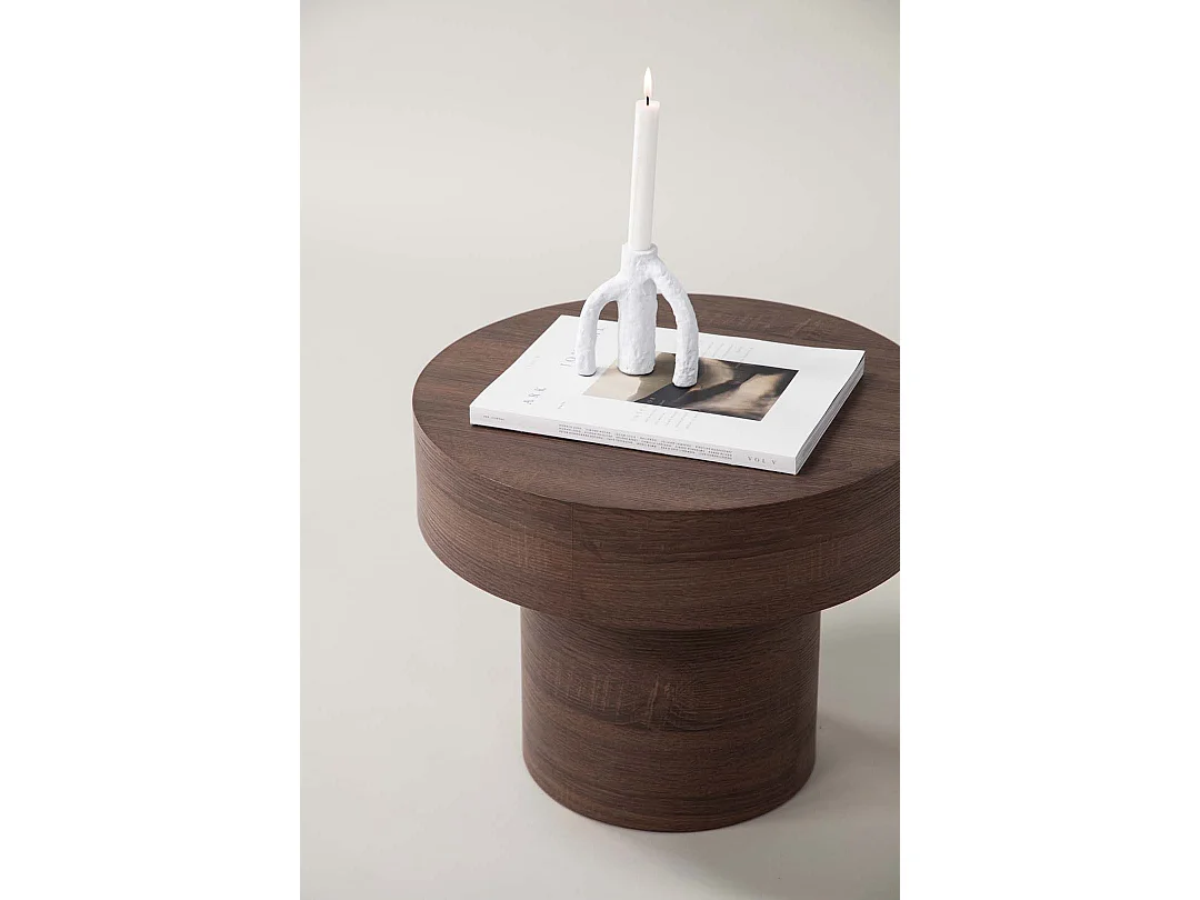 Malung table basse , table d'appoint marron.
