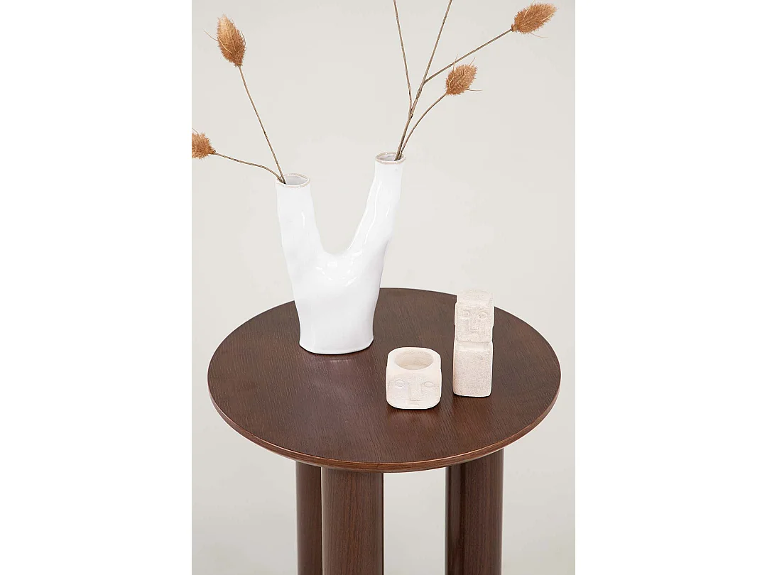 Sotenäs table basse , table d'appoint marron.