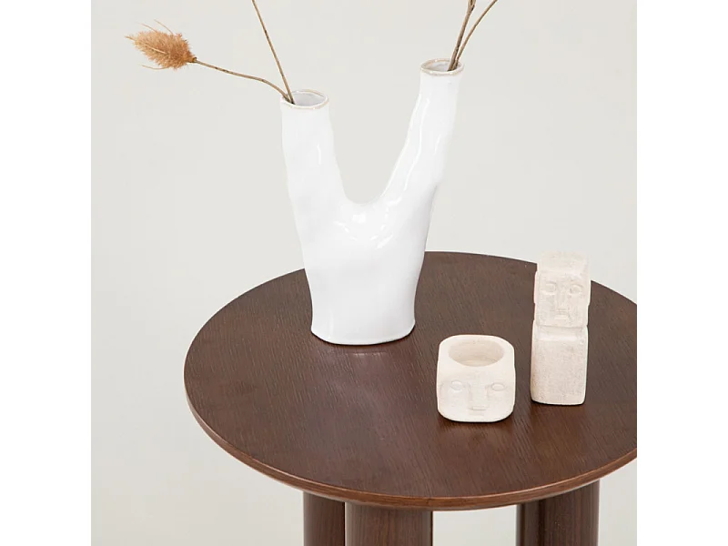 Sotenäs table basse , table d'appoint marron.