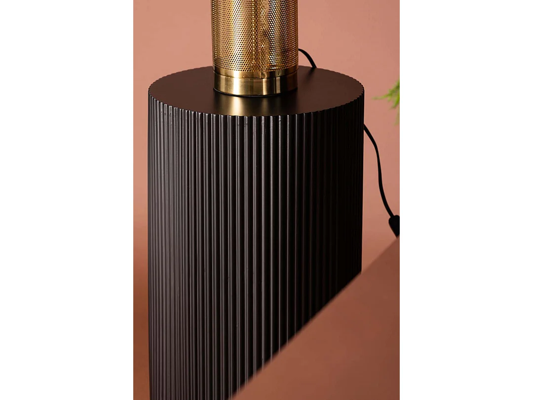 Lenox table basse , table d'appoint noir.