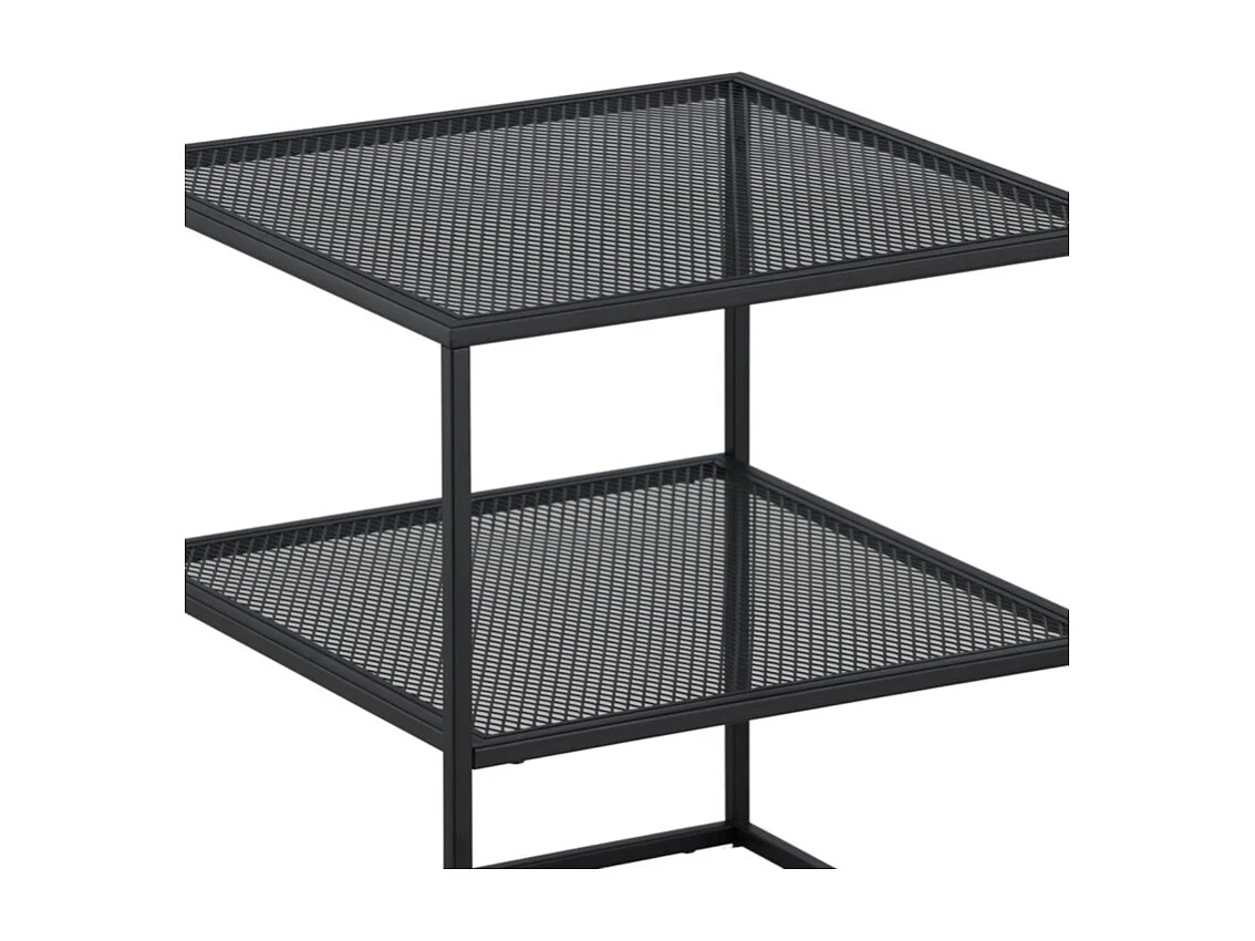 Netz table basse , table d'appoint noir.