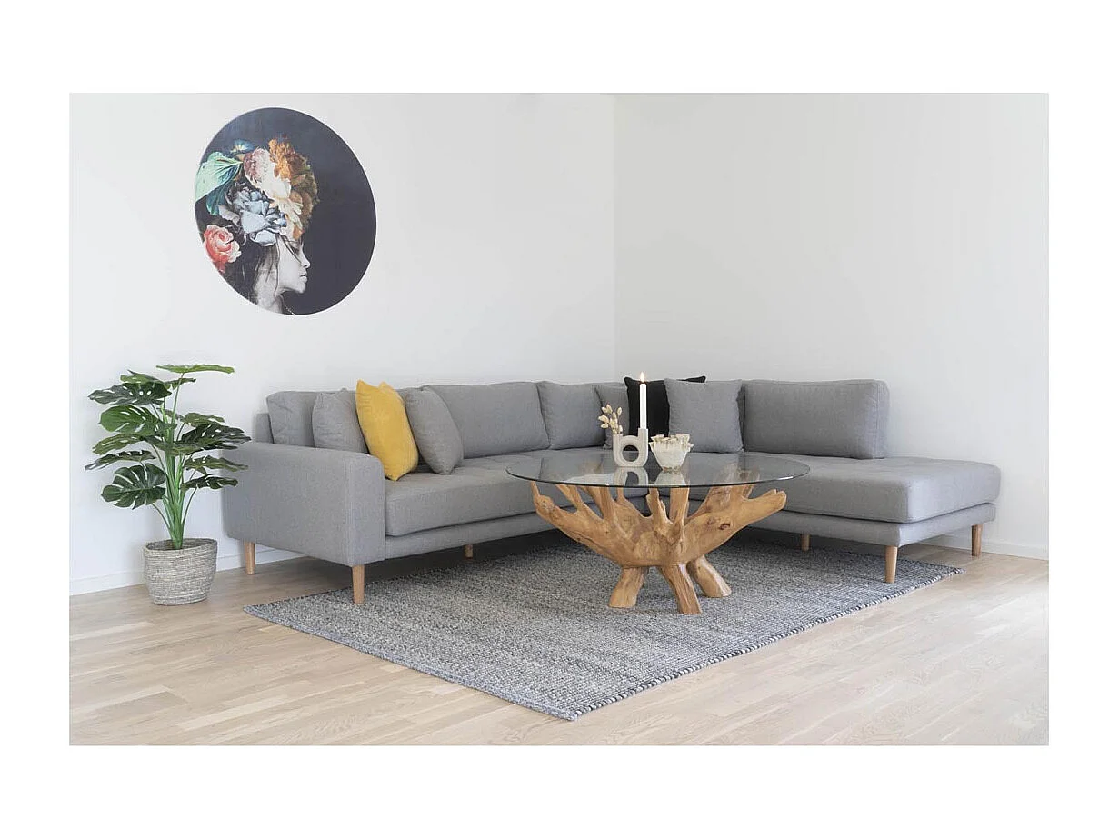 Amazonas Couchtisch Ø110cm natur.