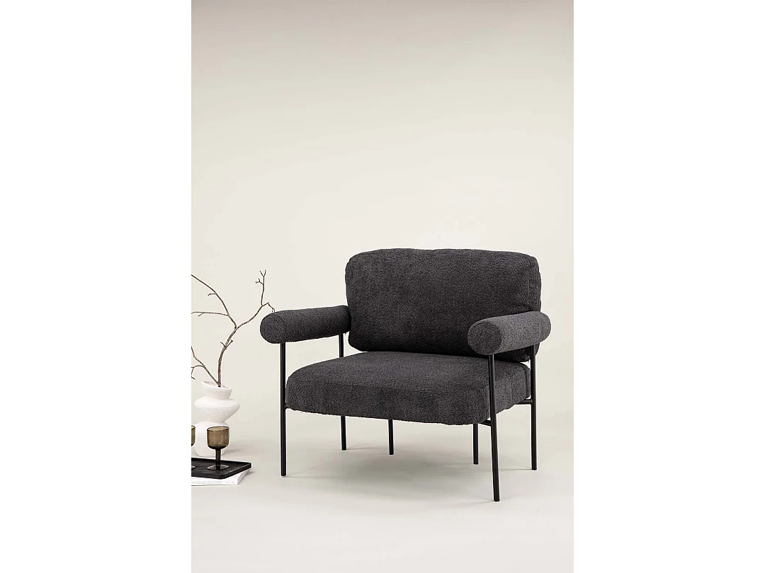 Tillberga Sessel dunkelgrau.