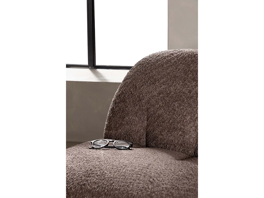 Omaha fauteuil bruin.