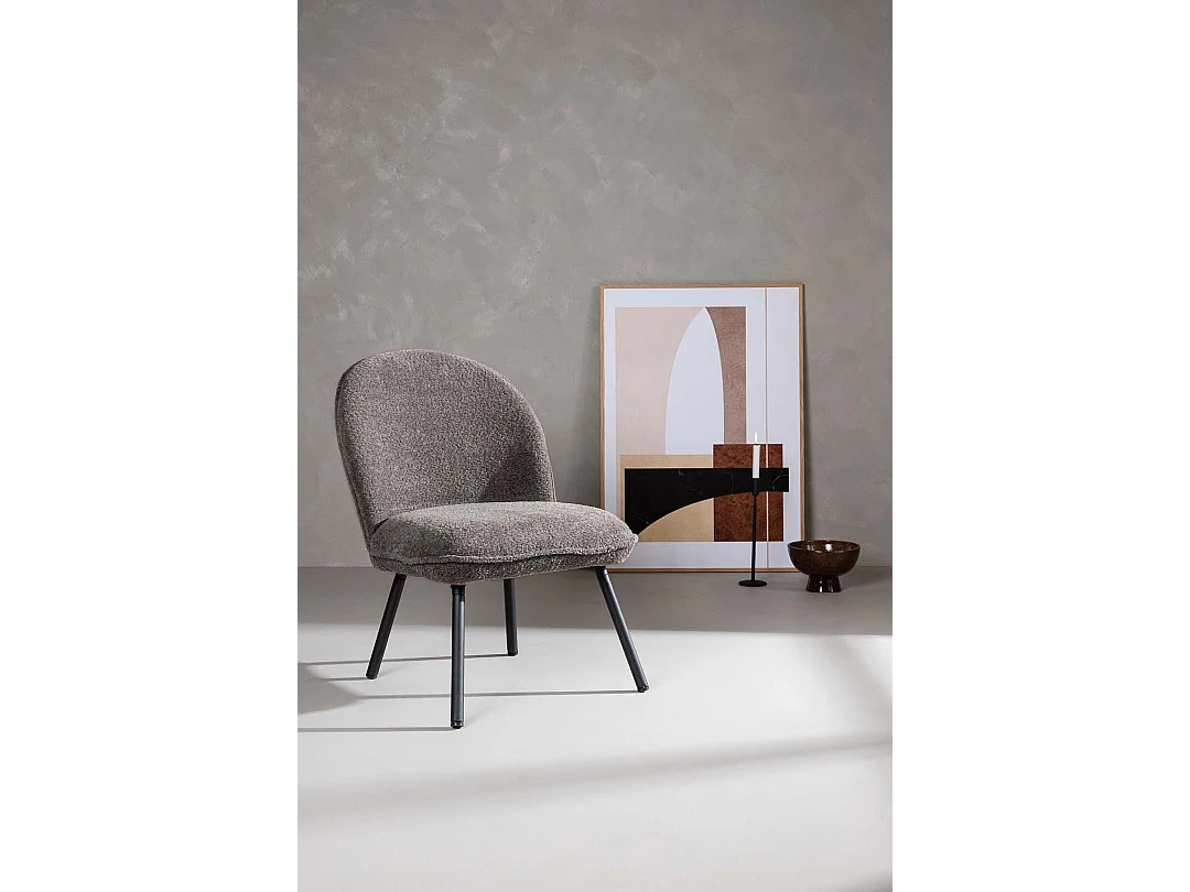 Polar fauteuil gris.