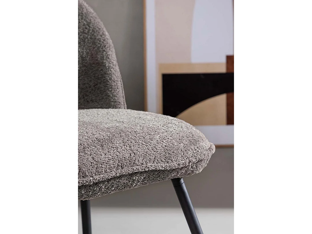 Polar fauteuil gris.