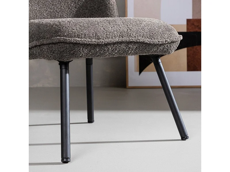 Polar fauteuil gris.