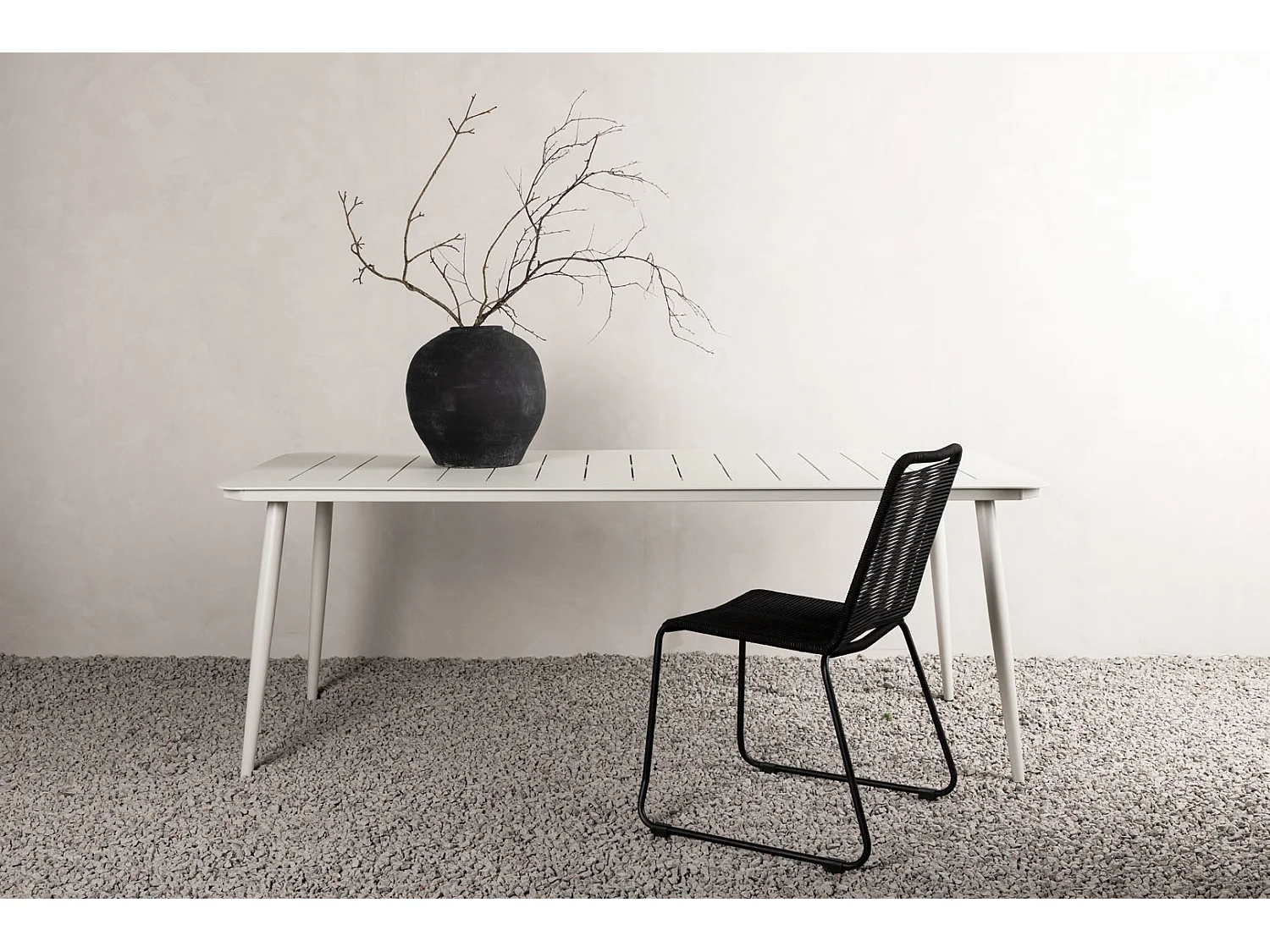 Table de Jardin Design "Lina" 200cm Beige