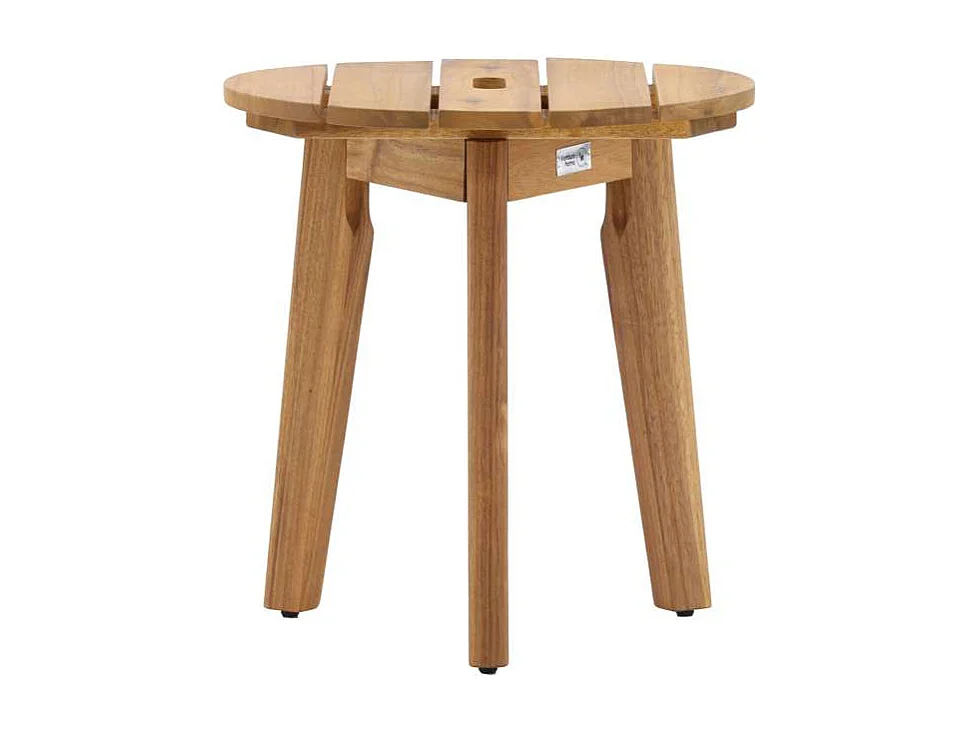 Chania bijzettafel tuin Ø40cm acacia.