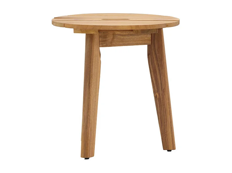 Table d'Appoint en Bois "Chania" 42cm Naturel