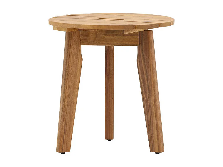 Table d'Appoint en Bois "Chania" 42cm Naturel
