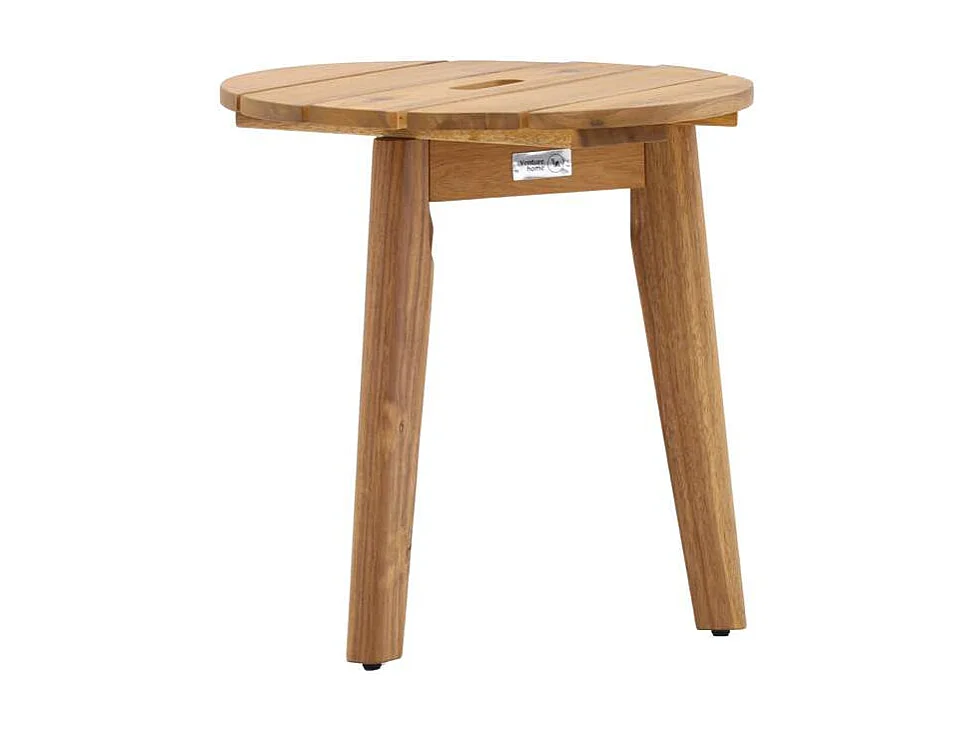 Chania Table d'appoint, Ø40cm, acacia.