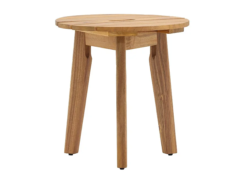 Table d'Appoint en Bois "Chania" 42cm Naturel