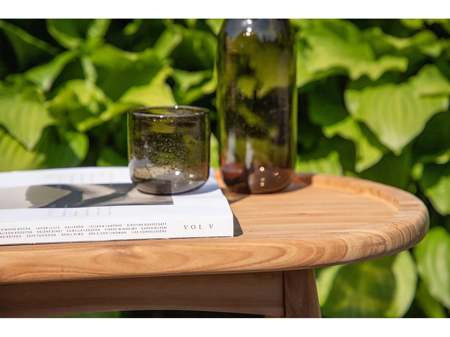 Table d'Appoint de Jardin "Bohol" 60cm Naturel