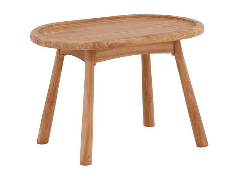 Table d'Appoint de Jardin "Bohol" 60cm Naturel