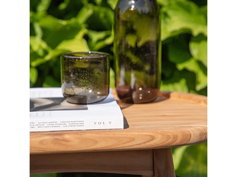 Table d'Appoint de Jardin "Bohol" 60cm Naturel