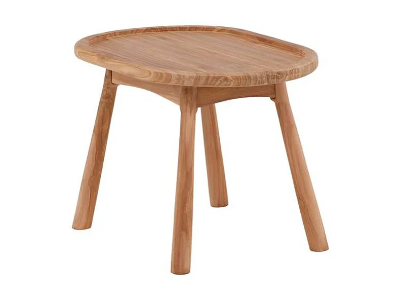 Bohol bijzettafel teak.