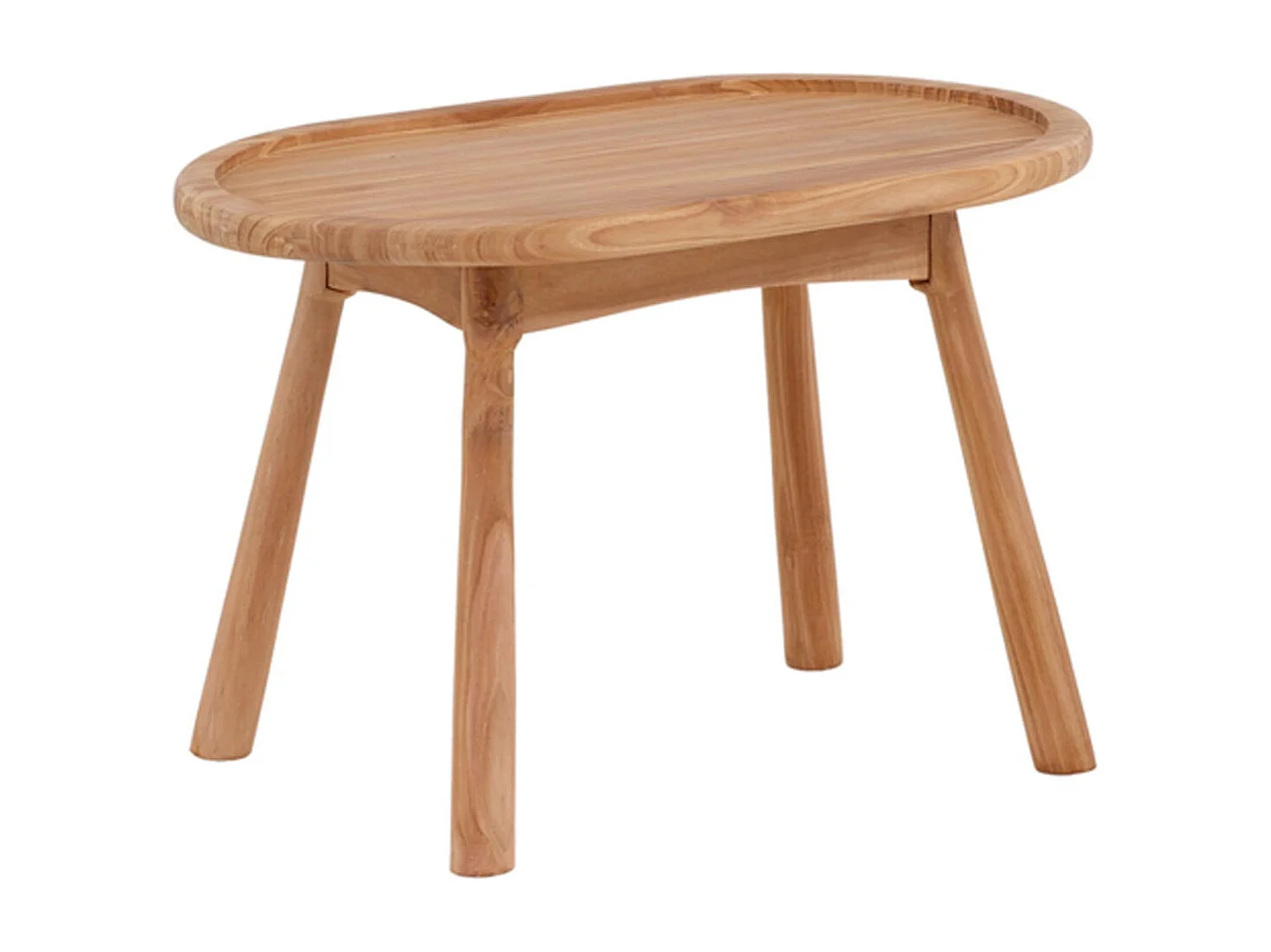 Table d'Appoint de Jardin "Bohol" 60cm Naturel