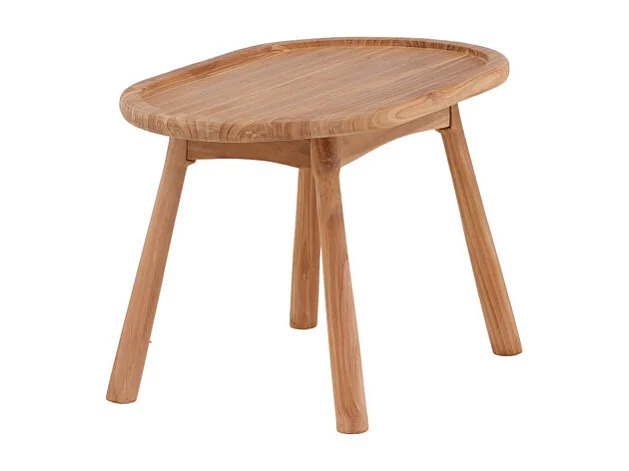 Table d'Appoint de Jardin "Bohol" 60cm Naturel