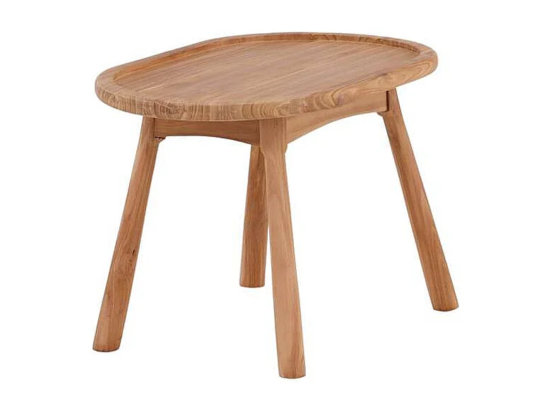 Table d'Appoint de Jardin "Bohol" 60cm Naturel