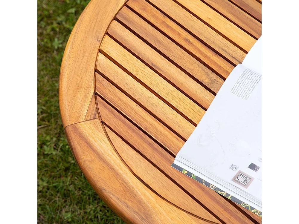 Lumpur Couchtisch Ø70cm Akazie.