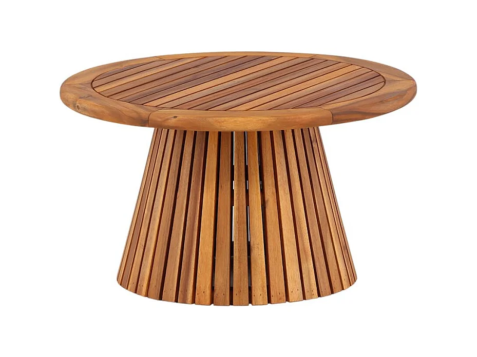 Lumpur table basse Ø70cm acacia.