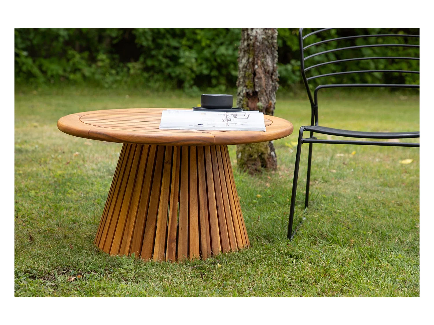 Lumpur salontafel Ø70cm acacia.
