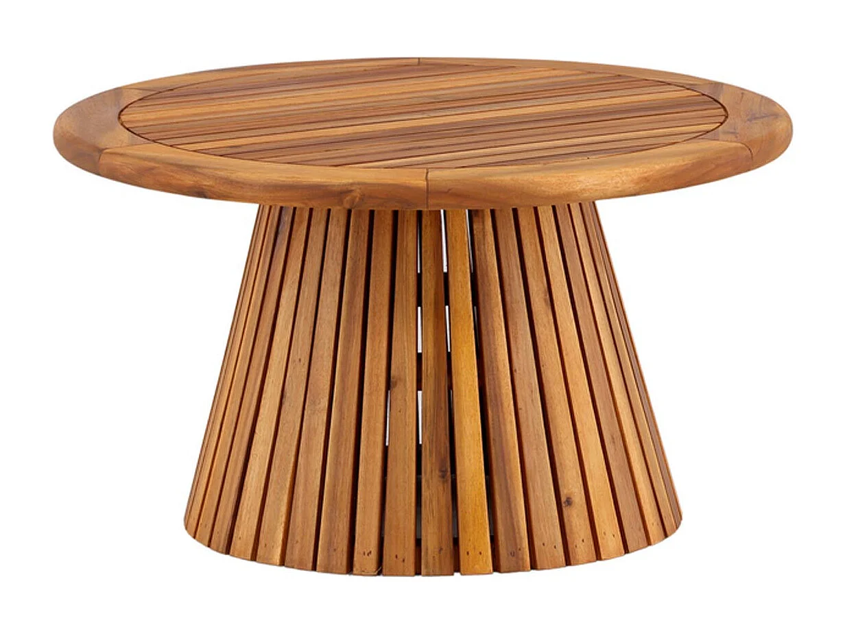 Table Basse de Jardin "Lumpur" 70cm Naturel