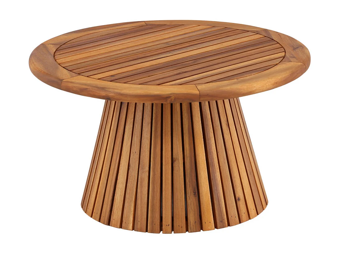 Table Basse de Jardin "Lumpur" 70cm Naturel