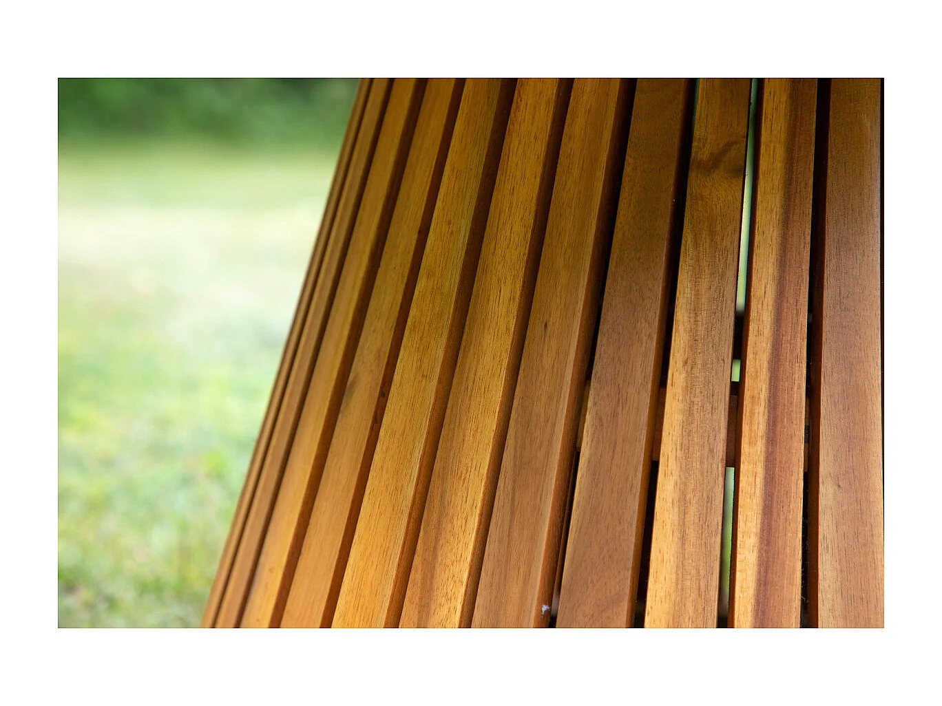 Table Basse de Jardin "Lumpur" 70cm Naturel