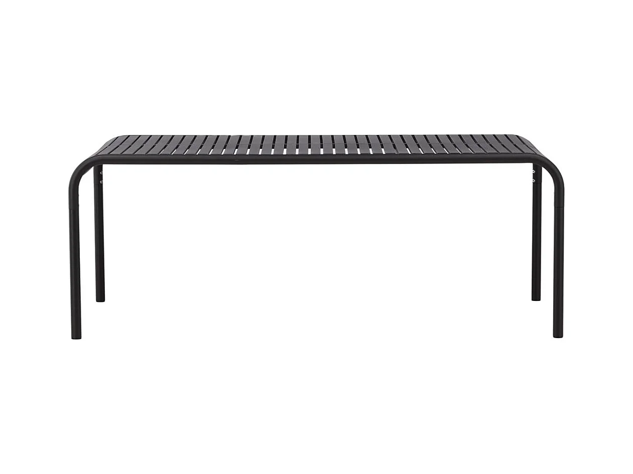 Borneo table de jardin noir.